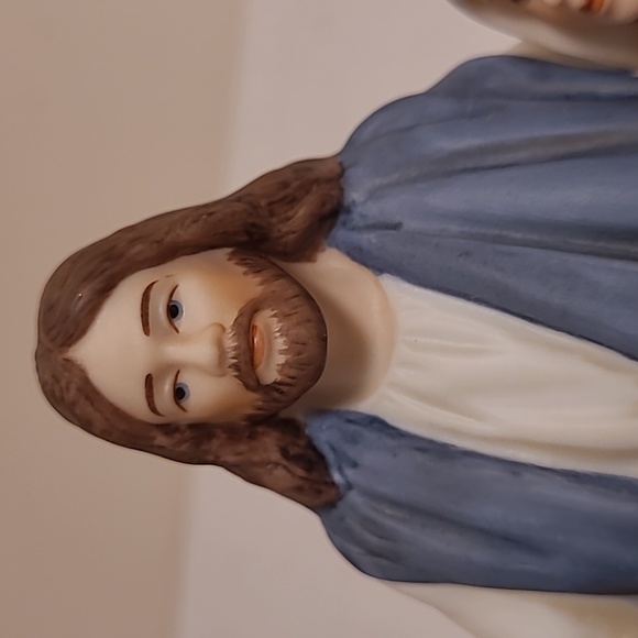 NWOT Vintage Home Interior The Shepherds Voice Figurine In Original Box - Picture 10 of 17